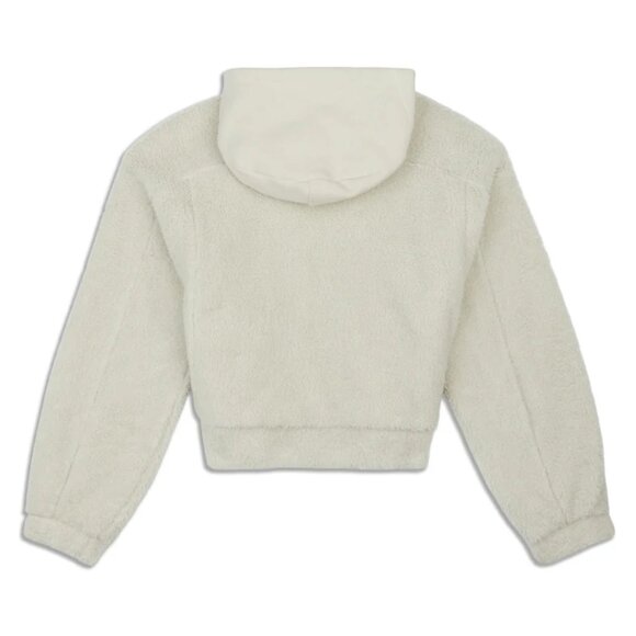 Lululemon Textured Fleece Hoodie with Embroidered Logo - Picture 3 of 3